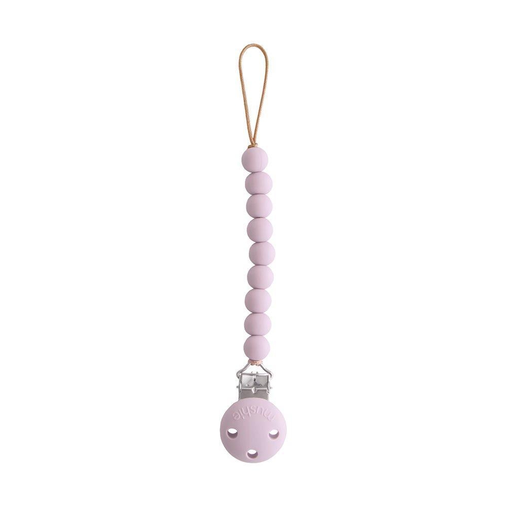 Κλιπ για Πιπίπλες Σιλικόνης Hera Soft Lilac - Mushie