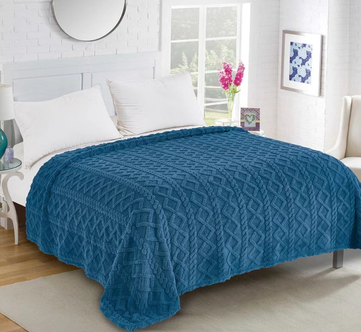 Fleece knitted (160cm x 220cm) ραφ