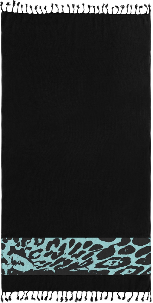 Πετσέτα Θαλάσσης - Παρεό Pestemal 24 Black
