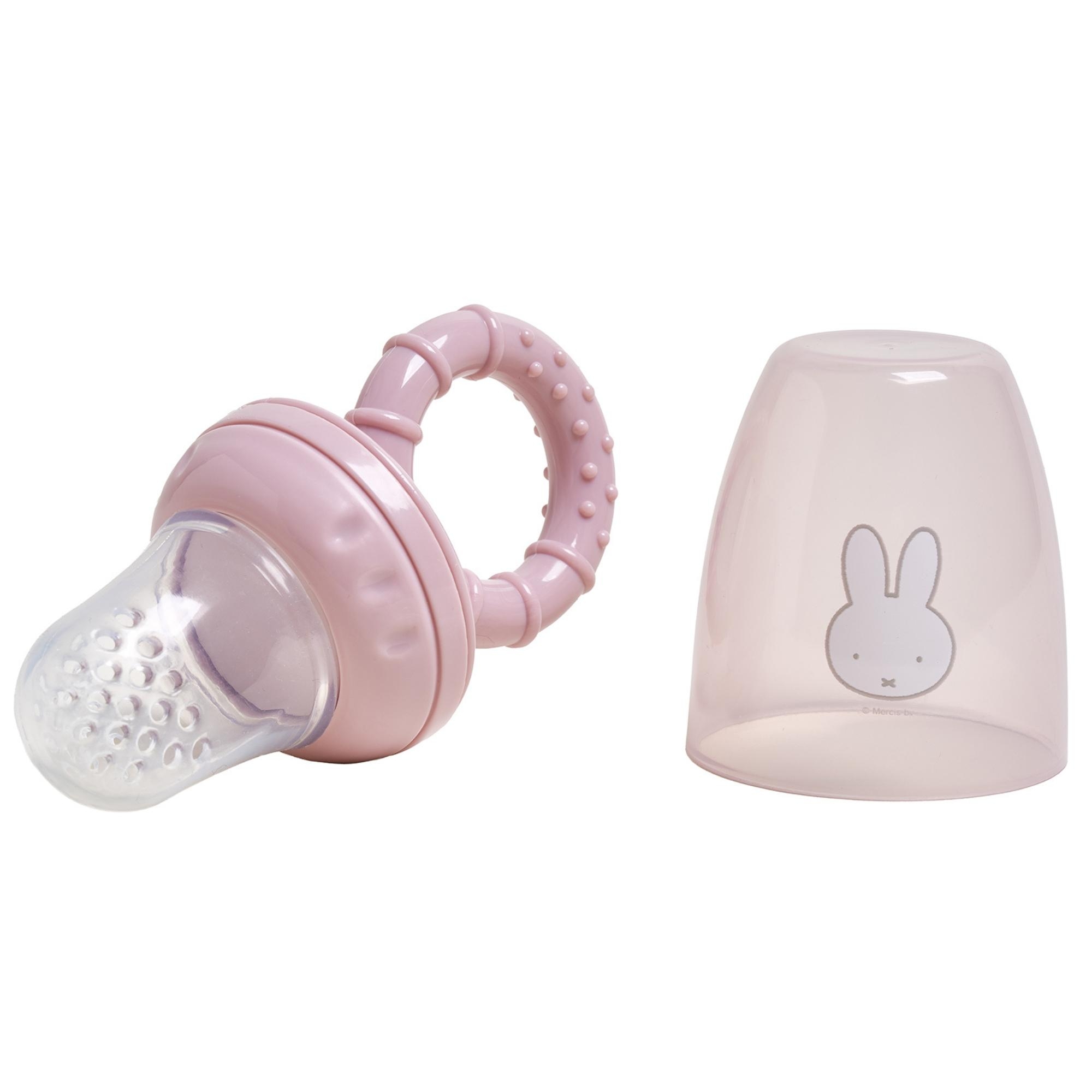 Τροφοδότες Φαγητού με Καπάκι Miffy Pink KOKO