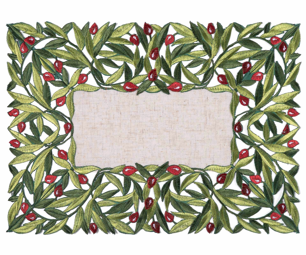 Σουπλά 2353 (35cm x 50cm) κόκκινη ελιά