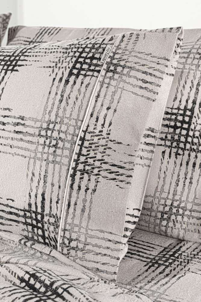 Σετ 3τμχ Παπλωματοθήκη Mezzo Natural Flannel
