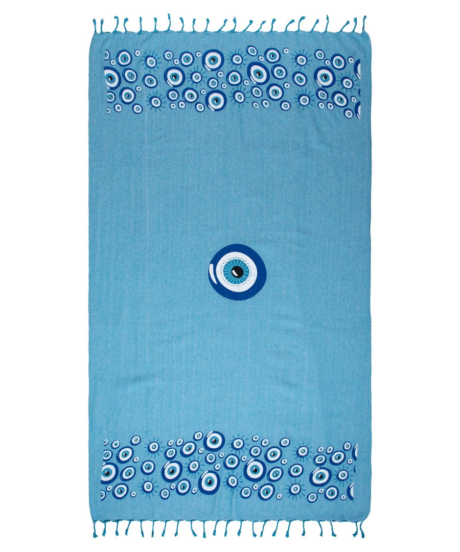 Pestemal nkp544 (90cm x 180cm) τυρκουάζ