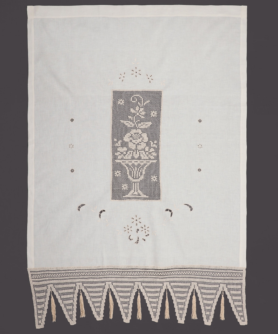 κουρτίνα GXFBG (120cm x 160cm) ecru με τούνελ