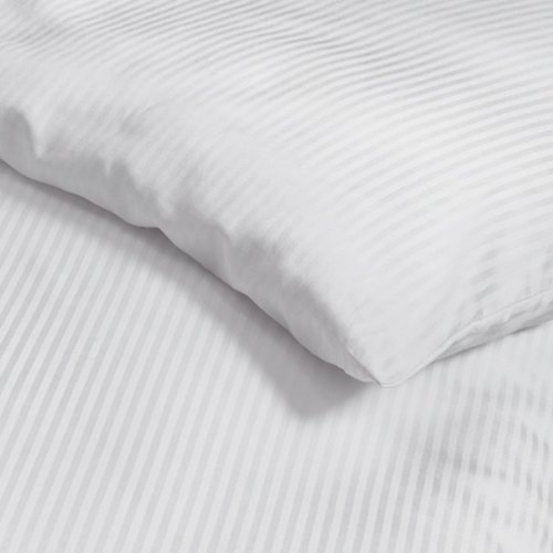 Μαξιλαροθήκη Barri 100/100 White 50×70 300TC
