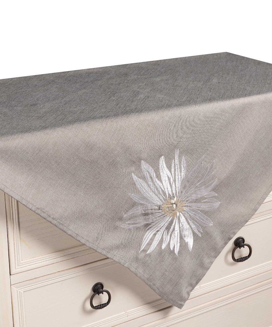 Τραπεζοκαρέ 5227 (130cm x 130cm) γκρί 