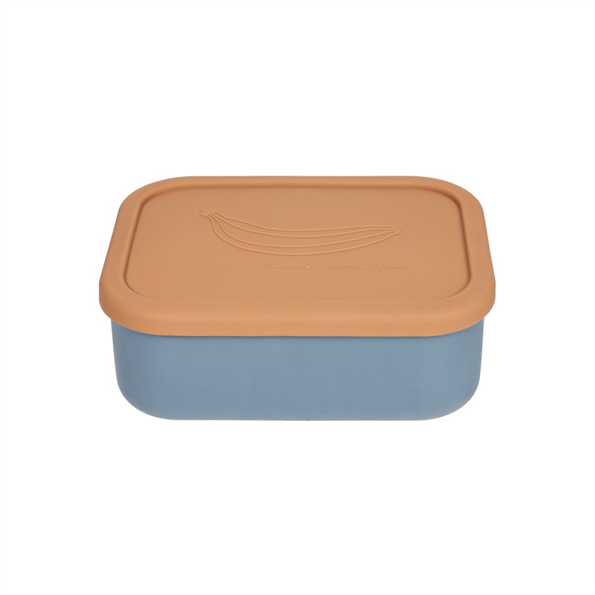 Υummy Lunch Box Σιλικόνης - Μπλε - OYOY