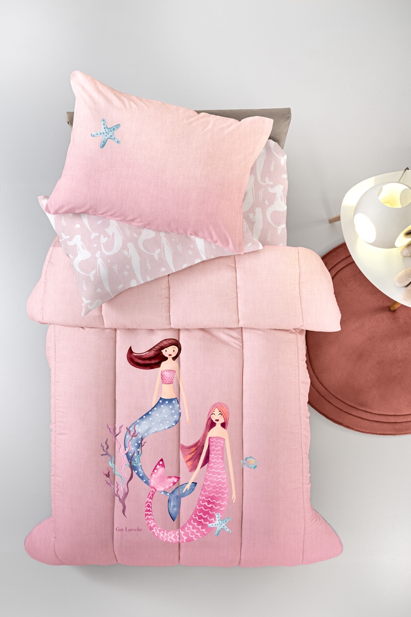 Κουβερλί Merida Pink Suede