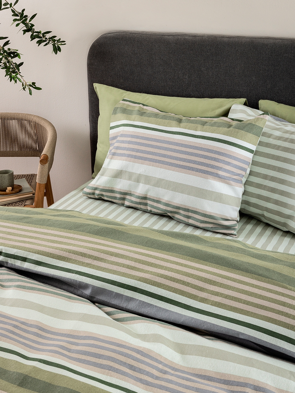 Σετ King Size Σεντόνια Flannel Beauty 280x265 FB0245