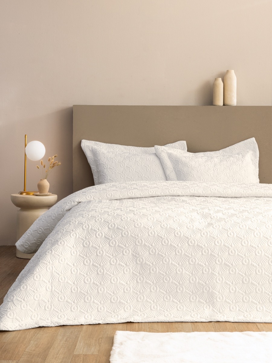 Σετ Κουβερλί 240x260 WED104 WHITE