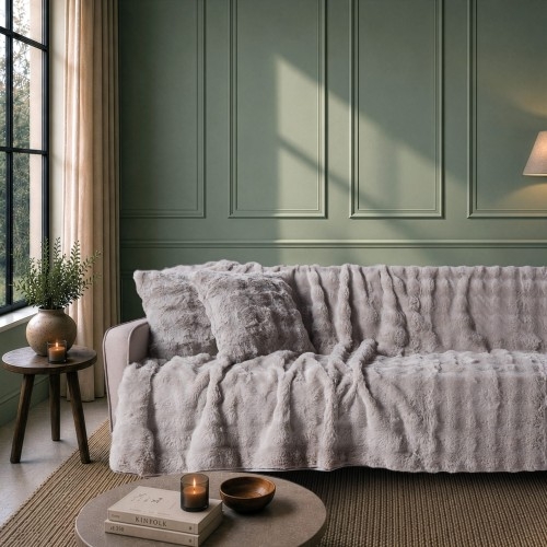 Ριχτάρι Αντιολισθητικό  Haaland 11 Grey - Διθέσιο 180x250cm