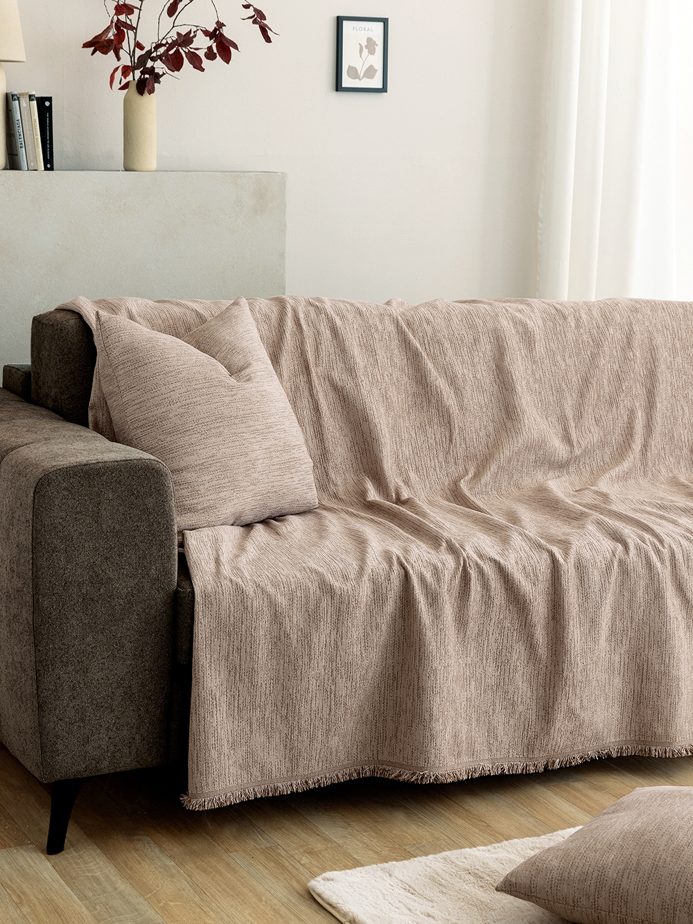 Ριχτάρι Διθέσιου Καναπέ LORA BEIGE