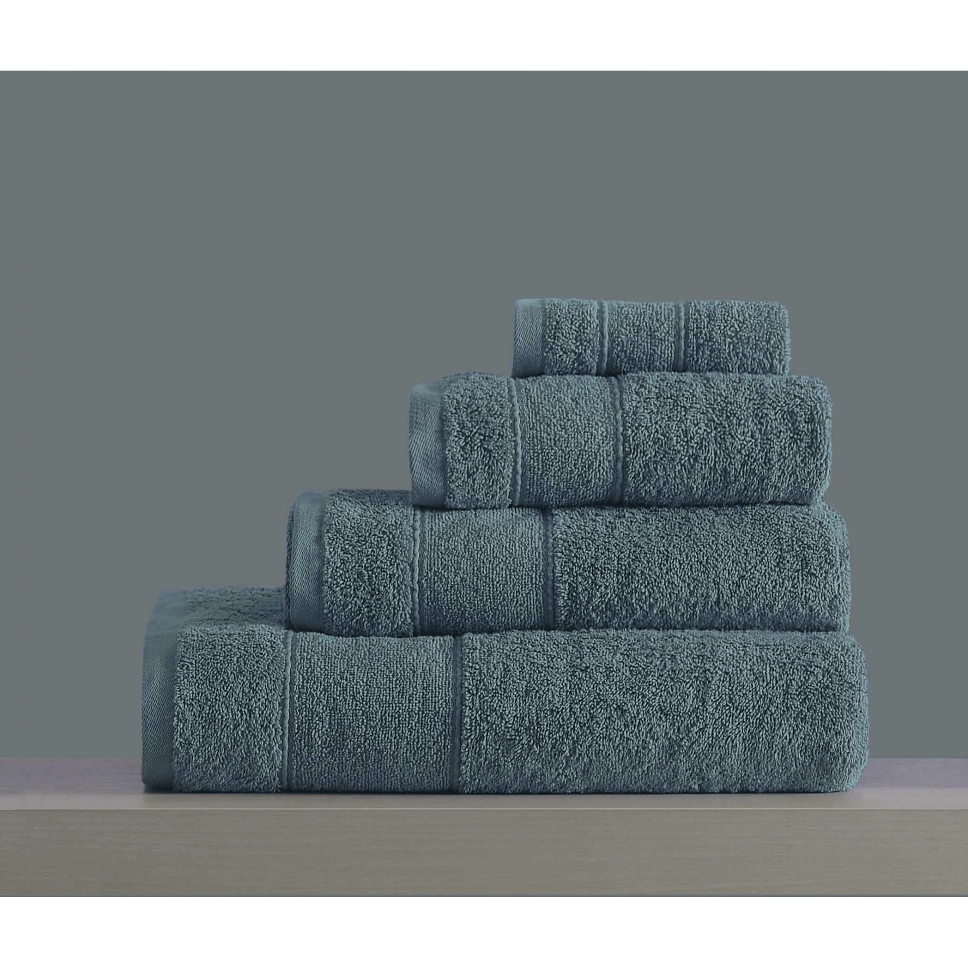 ΣΕΤ ΠΕΤΣΕΤΕΣ LILLIE No2 GREY  4 TEM(80X150,50X90,30X50,30X30)  100% Cotton 500gsm