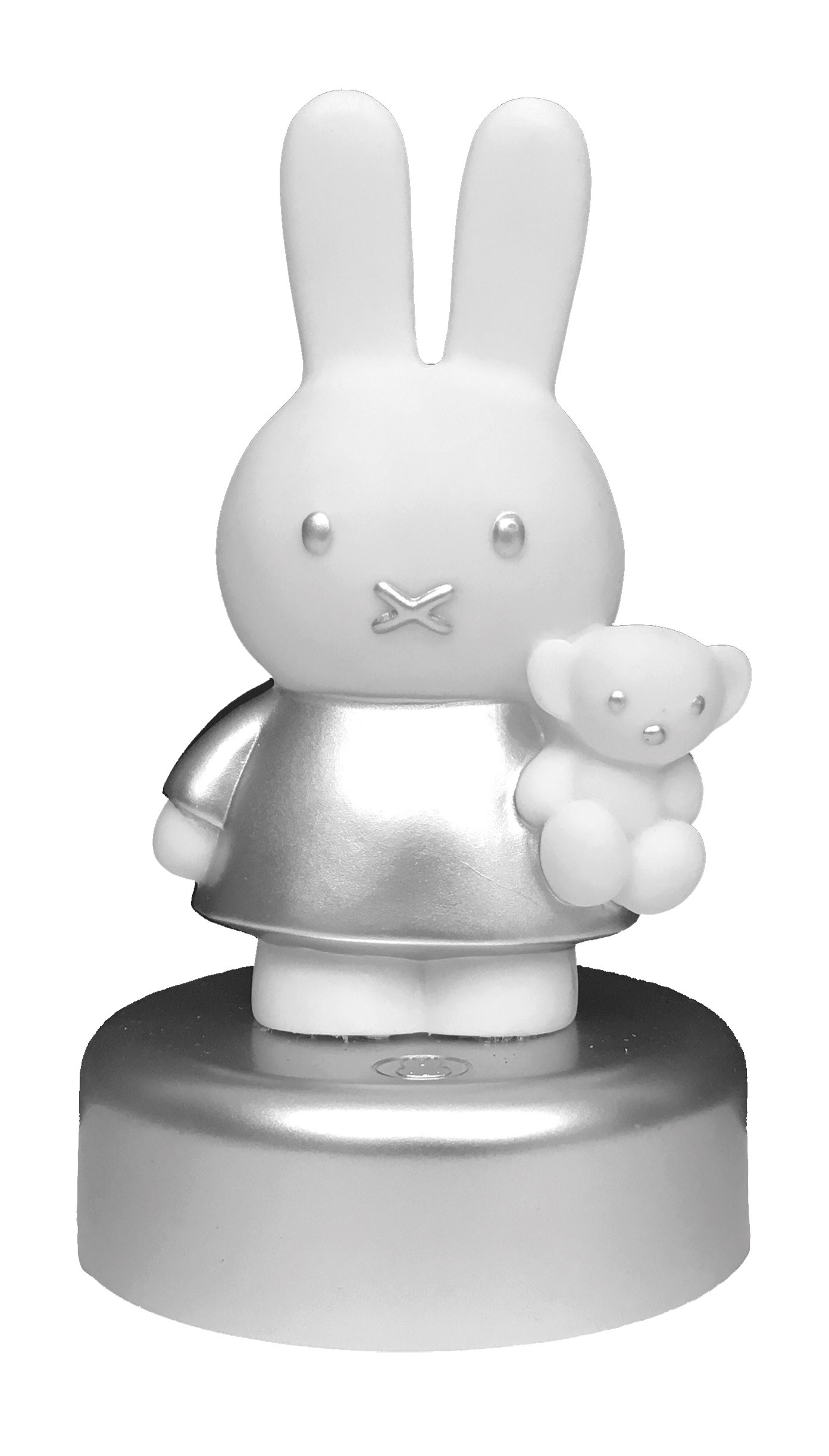 Miffy Φωτάκι Νυκτός LED Με Χρονοδιακόπτη Ασημί
