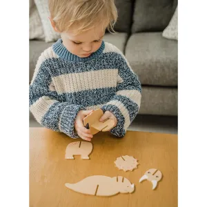 Σετ 2 3D Παζλ Dinosaurs Orange Tree Toys (FSC®)