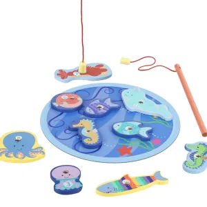 Μαγνητικό Παιχνίδι Ψαρέματος Sea Life Orange Tree Toys