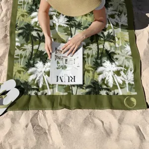 Πετσέτα Θαλάσσης Microfiber Quick Dry Palm Tree