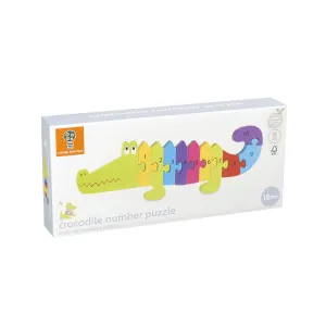 Παζλ Αριθμών Κροκόδειλος Animals Orange Tree Toys (FSC®)