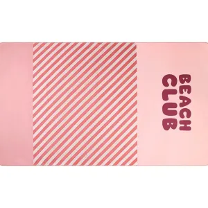 Πετσέτα Θαλάσσης 160x90cm Stripes Bloom&Blush - Monnëka