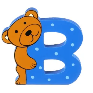 Ξύλινο Γράμμα B Alphabet Letters Orange Tree Toys
