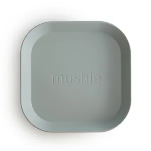 Σετ 2 Τετράγωνα Πιάτα PP Sage - Mushie