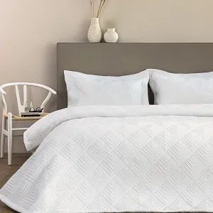 Σετ Κουβερλί 240x260 WED106 WHITE