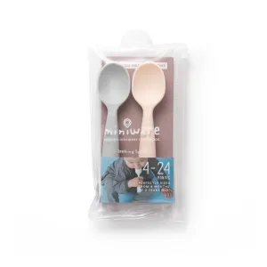 Miniware Des.14 Σετ 2τ Κουτάλια Σιλικόνης Καραμέλα -13,5cm
