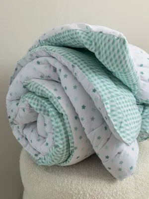 Πάπλωμα Κούνιας Bon Bon 110x150 BB100-BB101 AQUA