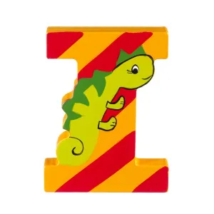 Ξύλινο Γράμμα I Alphabet Letters Orange Tree Toys