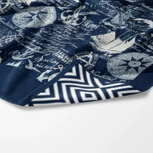 Πετσέτα Θαλάσσης Microfiber Quick Dry Nautical