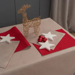 Σετ Σουπλα Christmas Collection 35x45 CD01 BEIGE