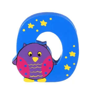Ξύλινο Γράμμα O Alphabet Letters Orange Tree Toys