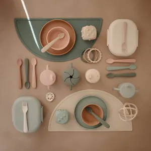 Φαγητοδοχείο Με Χωρίσματα Blush - Mushie