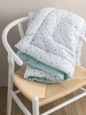 Πάπλωμα Κούνιας Bon Bon 110x150 BB100-BB101 AQUA