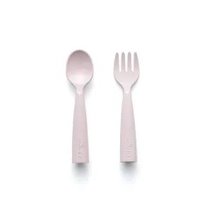 Miniware Des.12 Πιρούνι & Κουτάλι PLA Ροζ-13,5cm