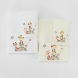 Πετσέτες Σετ 2ΤΜΧ Little Prince Εκρού
