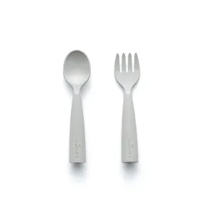 Miniware Des.15 Πιρούνι & Κουτάλι PLA Γκρι-13,5cm