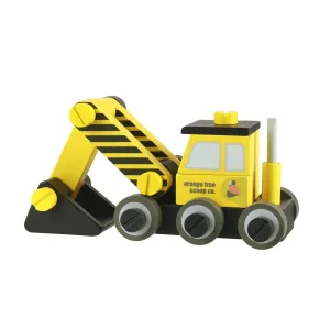 Συναρμολογούμενος Εκσκαφέας Construction Orange Tree Toys (FSC®)