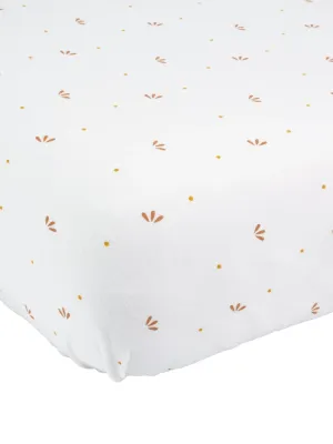 Σετ 2 Κατωσέντονα με Λάστιχο 50x83cm Λευκό/Καμηλό - Trois Kilos Sept