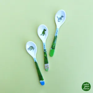 Σετ 3 Παιδικών Κουταλιών 14cm Dinos - Petit Jour Paris