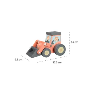 Ξύλινο Τρακτέρ με Φορτωτή Farmyard (FSC®)