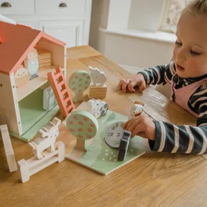 Ξύλινος Αχυρώνας Farmyard Play Set Orange Tree Toys (FSC®)