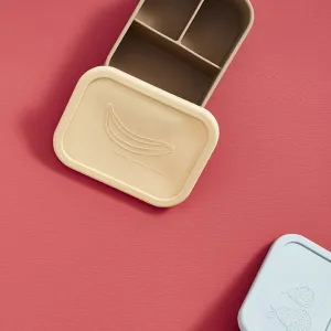Υummy Lunch Box Σιλικόνης - Καφέ - OYOY
