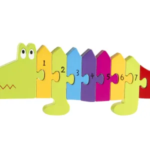 Παζλ Αριθμών Κροκόδειλος Animals Orange Tree Toys (FSC®)