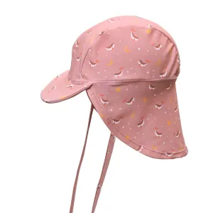 Καπέλο Παραλίας Αντηλιακής Προστασίας Pink Whale 12-24 Μηνών - Monnëka