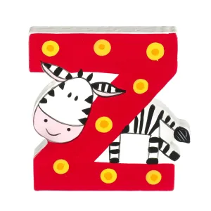 Ξύλινο Γράμμα Z Alphabet Letters Orange Tree Toys