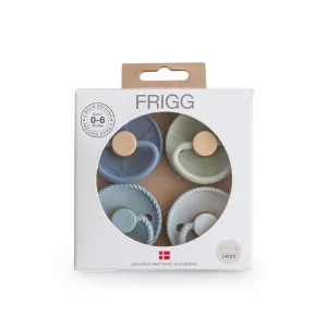 Σετ 4 Πιπίλες Latex FRIGG – Skyline Serenity 0-6 Μηνών