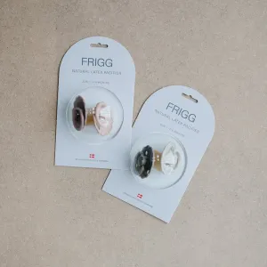 Σετ 2 Πιπίλες Latex FRIGG Daisy Biscuit/Cream 0-6 Μηνών