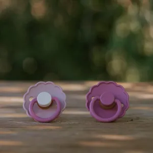 Σετ 2 Πιπίλες Σιλικόνης FRIGG Daisy Peony/Cedar 6-18 Μηνών