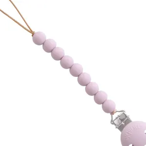 Κλιπ για Πιπίπλες Σιλικόνης Hera Soft Lilac - Mushie